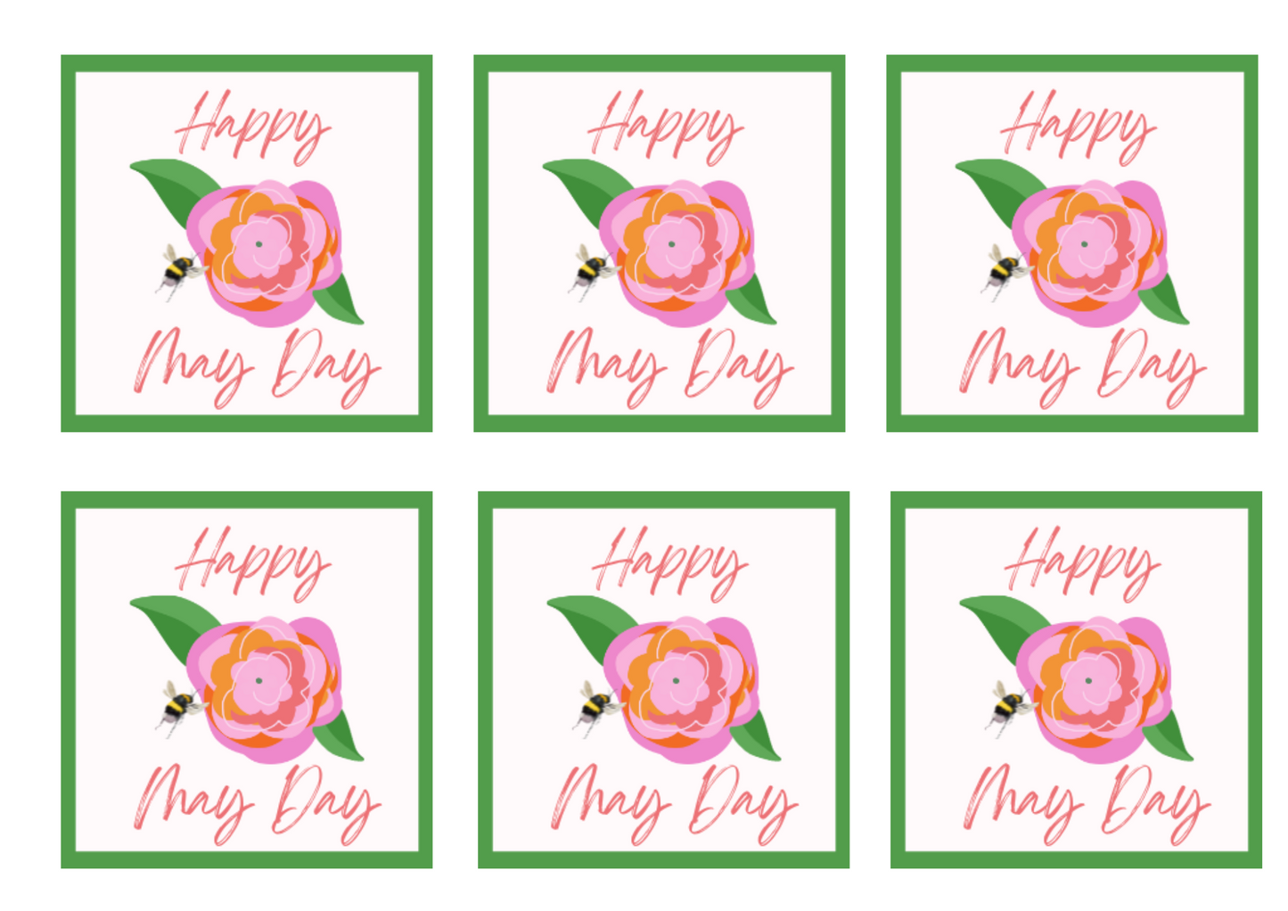 Happy May Day Tags