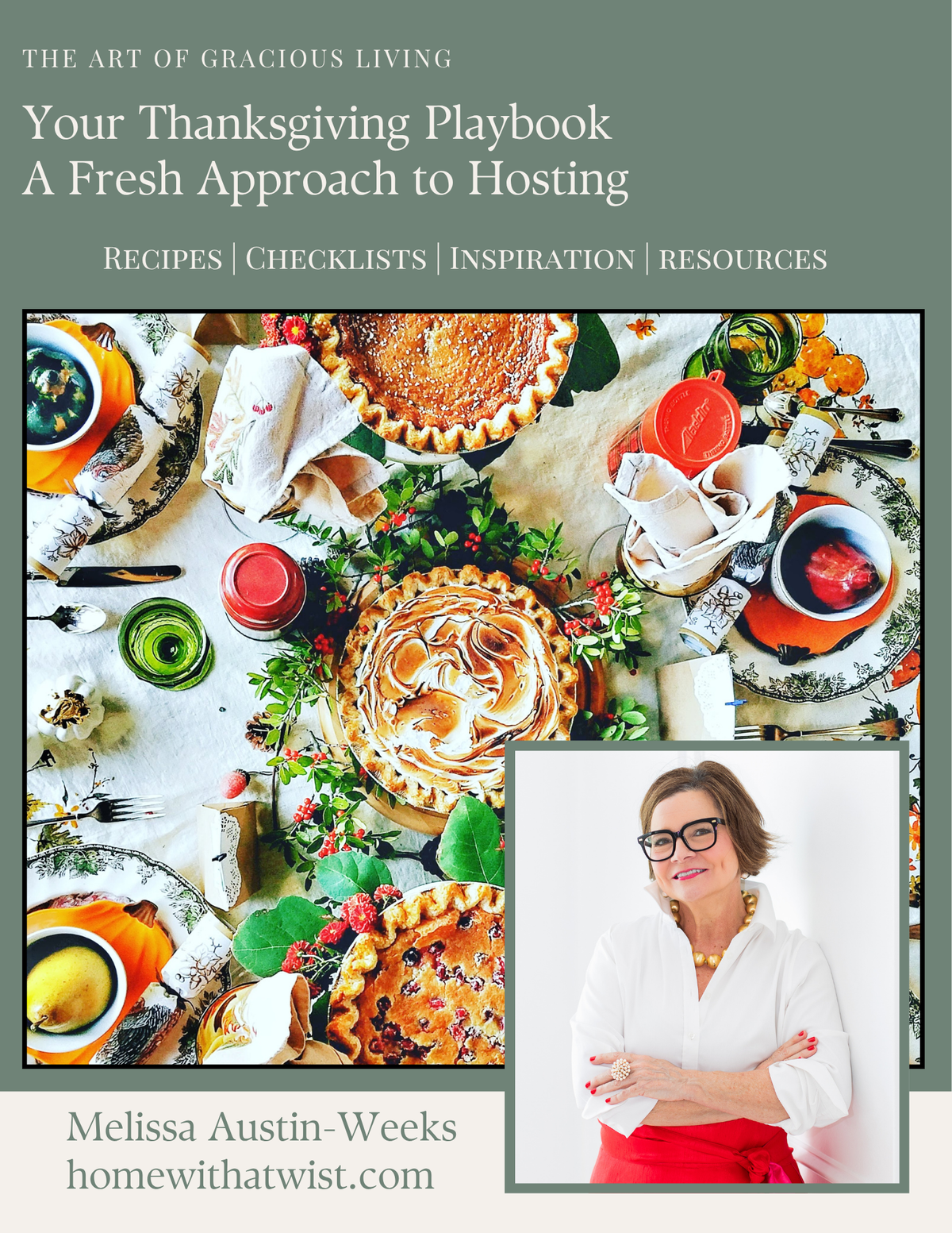 Your Thanksgiving Playbook - A fresh approach to hosting with less stress and more joy