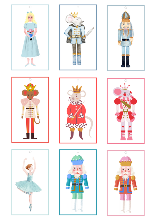 Nutcracker Gift Tags